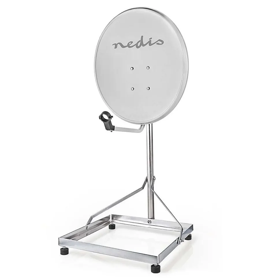 Socle de Satellite pour Balcon Taille Maximale de l'Antenne Parabolique : 90 cm 1 x 50 x 50 cm Acier NEDIS
