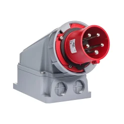 Socle Male 63a Tétrapolaire 380v - 3p+n+t - étanche Ip67 - Ide