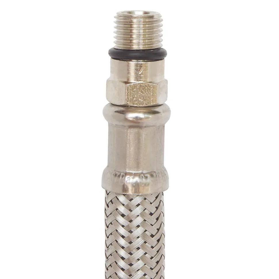 Somatherm For You - Flexible sanitaire Prolongateur court M 10/100 Ecrou tournant 1/2 L:300mm DN8