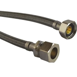 Somatherm For You - Flexible sanitaire - Raccord bicone tube cuivre diam 14 - Femelle 3/4 L: 500mm DN10