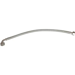 Somatherm For You - Flexible sanitaire - Double écrou tournant 1/2 dont 1 coudé - 1500mm - DN10