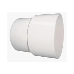 Somatherm For You - Manchon plastique blanc long 113mm, raccordement M93mm F100mm