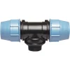 Somatherm For You - Raccord plastique Té Mâle 1 1/4 au centre pour tube PE diam 40 mm