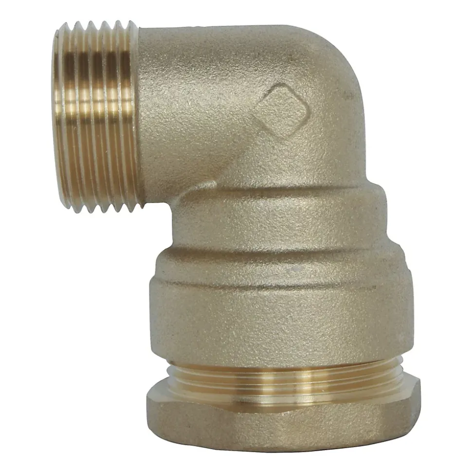 Somatherm For You - Raccord laiton coudé SUMO pour tube PE diam 50 mm - Mâle 1 1/2