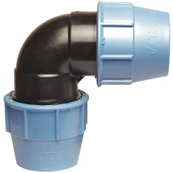 Somatherm For You - Raccord plastique coudé égal pour tube PE diam 50 mm