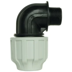 Somatherm For You - Raccord plastique coudé pour tube PE diam 32 mm - Femelle 1