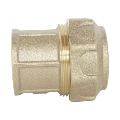 Somatherm For You - Raccord laiton droit Serrage Extérieur pour tube PE diam 32 mm - Femelle 1