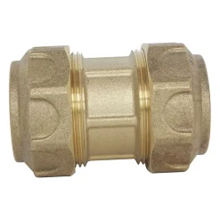 Somatherm For You - Raccord laiton manchon égal Serrage Extérieur pour tube PE diam 25 mm