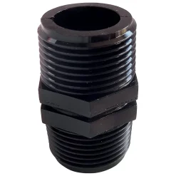 Somatherm For You - Raccord plast MM20/27 à visser pour raccorder 2 tuyaux d'alimentation 20/27