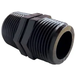 Somatherm For You - Raccord plast MM20/27 à visser pour raccorder 2 tuyaux d'alimentation 20/27