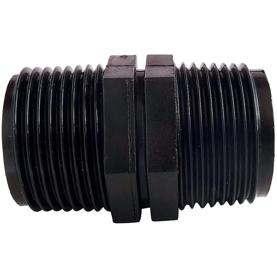 Somatherm For You - Raccord plast MM20/27 à visser pour raccorder 2 tuyaux d'alimentation 20/27