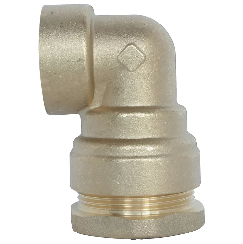 Somatherm For You - Raccord laiton coudé SUMO pour tube PE diam 50 mm - Femelle 1 1/2