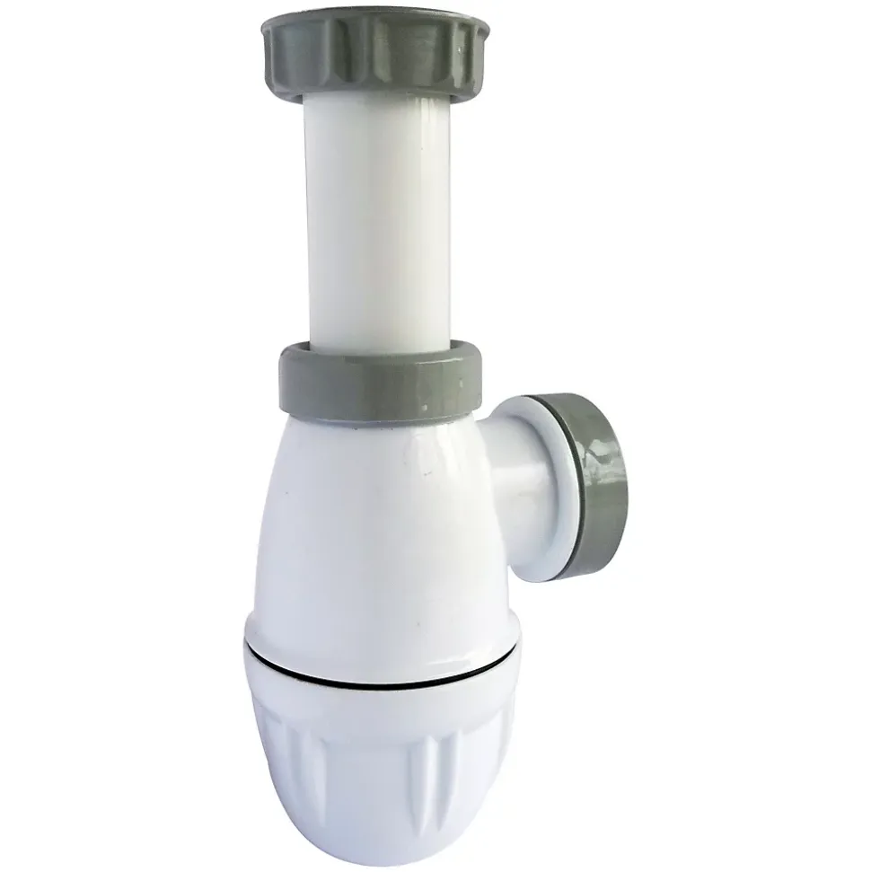 Somatherm For You - Siphon de lavabo réglable avec joint intégré diam 32