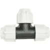Somatherm For You - Té égal Plastique pour tube PE D50 - Serrage extérieur