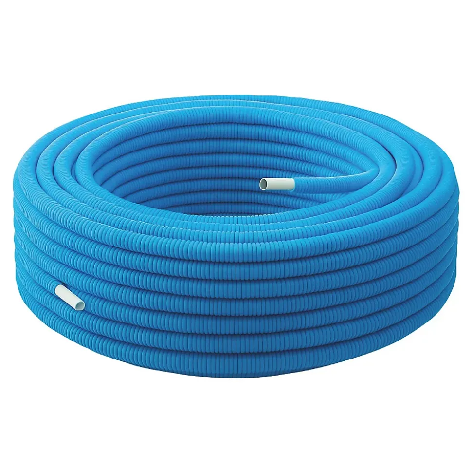 Somatherm For You - Tube multicouche gainé bleu D16 en couronne de 50 mètres