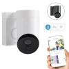Somfy 1875326 - Outdoor Camera 2 blanche - Caméra de surveillance extérieure wifi avec détection intelligente - 1080p Full HD - Sirène 110 dB