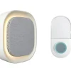 SONNETTE SANS FIL - 200 M - GRIS/BLANC