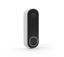 Sonnette vidéo sans fil connectée Arlo Essential2 2k blanc