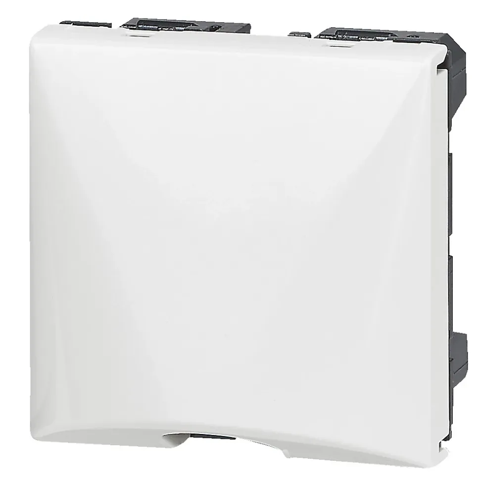 Sortie de câble 2 modules Legrand Mosaïc