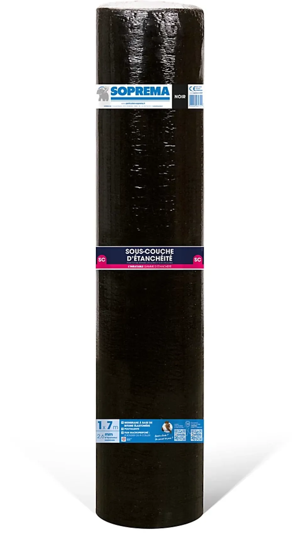 Sous-couche d'étanchéité Soprema 7m²