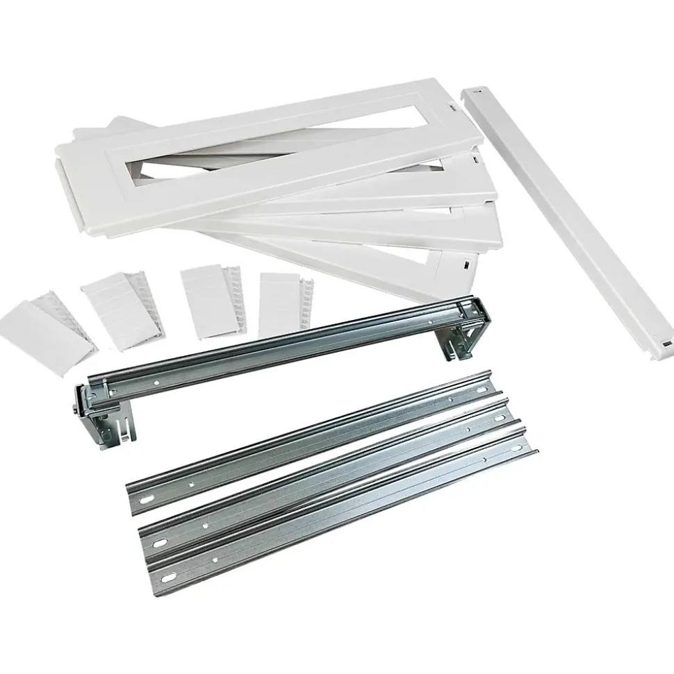 S96p150 Ide Kit Plastron 4 Rangées En Plastique Pour Coffret Ide Atlantic 65sup7296 Ou 40enl7296