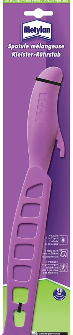 Spatule mélangeuse pour colles papiers peints Metylan L.7,5 x l.2,5 x H.38 cm