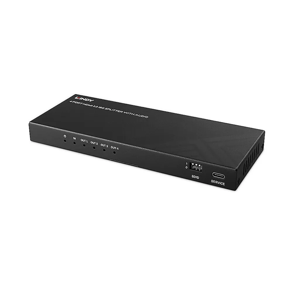 Splitter HDMI 2.1 8K 4 sorties + audio LINDY