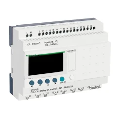 Sr3b261fu Schneider - Automate Zelio Logic - Relais Intelligent 26 E/s Extensibles - 100 à 240vca - Horloge + Afficheur