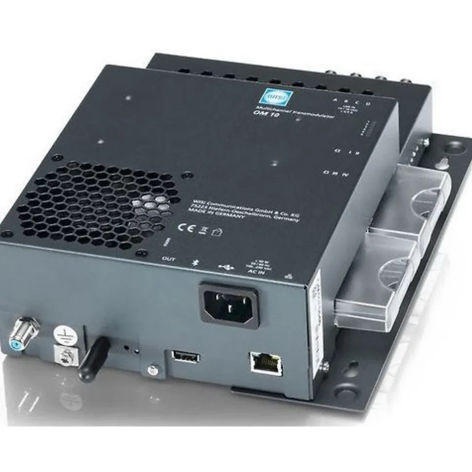 Station Compact Certifiée Fransat 6 x DVB-SS2 - 8 x COFDM + 4 CI WISI