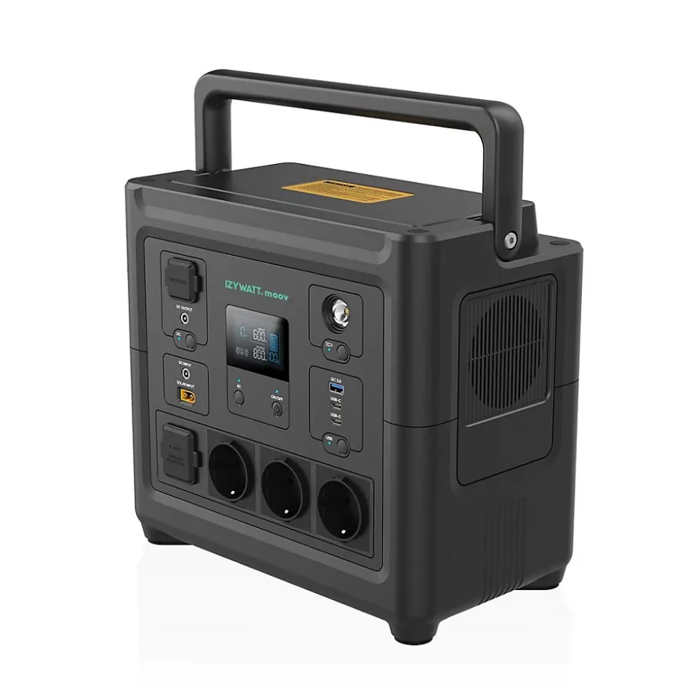Station d'énergie nomade IZYWATT.moov - 835 Wh