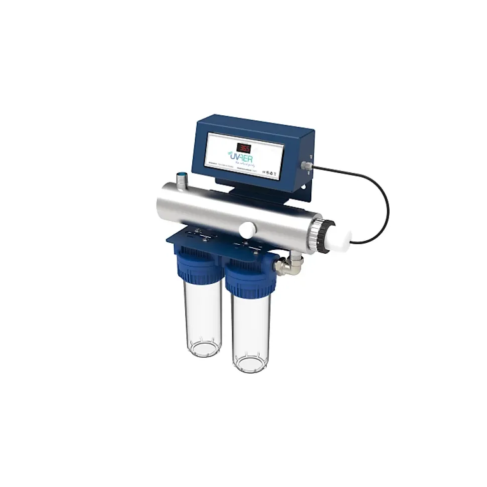 Station UV Modul'eau 2 filtres 3,7 m3/h - stérilisateur UVc