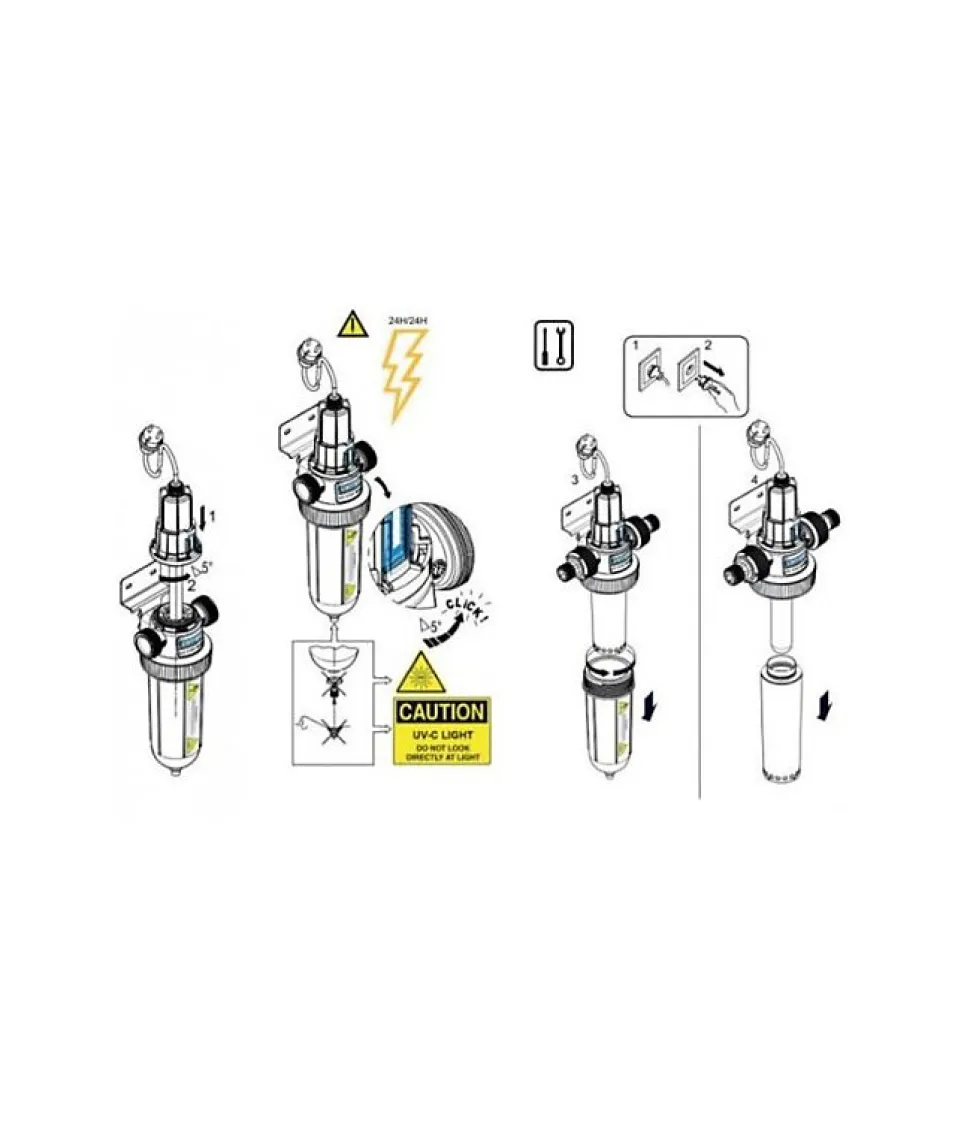 Stérilisateur Duo-UV 25W Cintropur