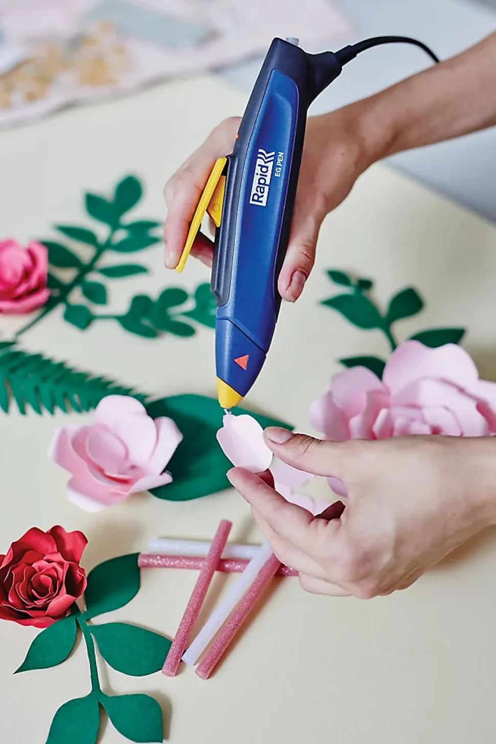 Stylo à colle Ø7mm Rapid EG PEN, pour loisirs créatifs