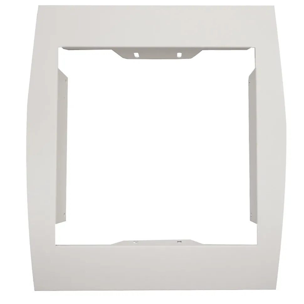 Support grillage rigide & palissade Blanc crème mat sablé RAL 9010MS
