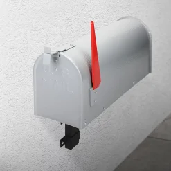 Support mural boîte aux lettres style américain boîte postale design US mailbox