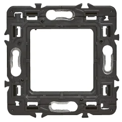 Support pour fixation à vis Legrand Mosaïc et Céliane 2 modules
