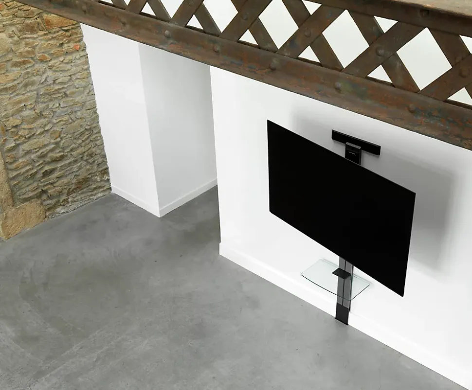 Support TV inclinable et orientable Erard Exostand 600 pour écran 50" à 85"