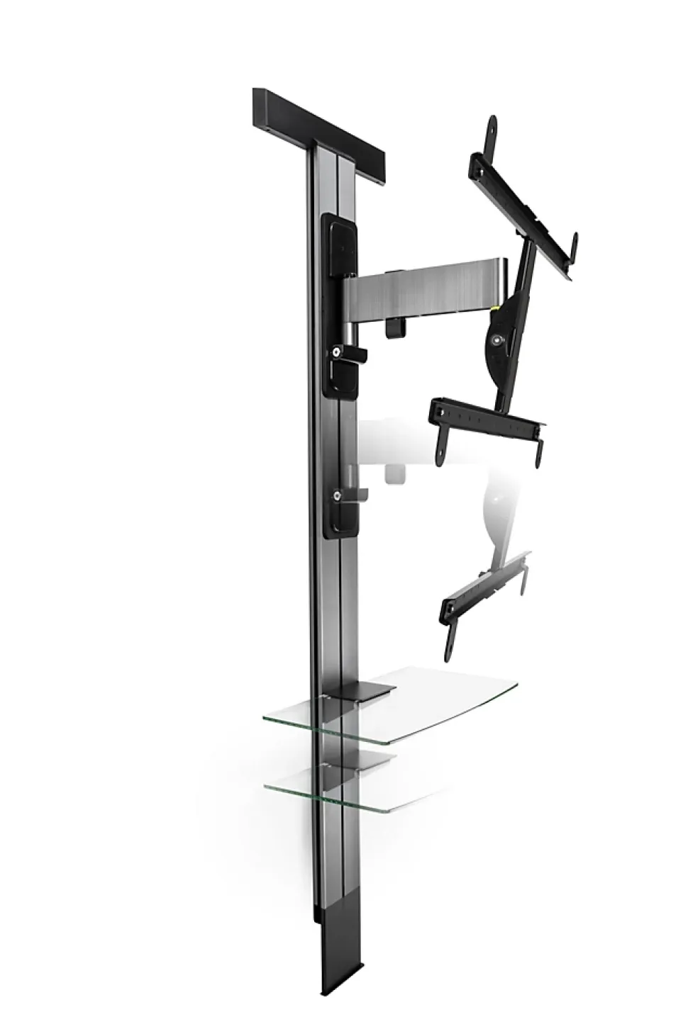 Support TV inclinable et orientable Erard Exostand 600 pour écran 50" à 85"