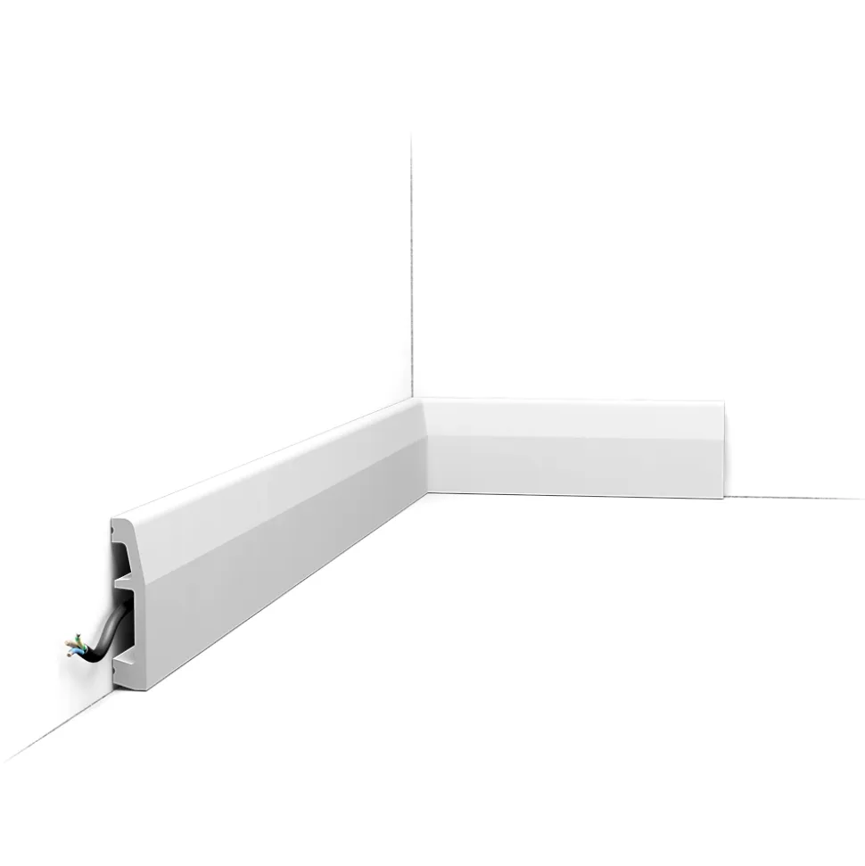 SX125 Plinthe Orac Decor - 7x1,5x200cm (h x p x L) - plinthe décorative polymère Pack 2 pièces