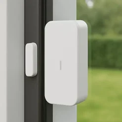 Système d'alarme connecté Sans Abonnement Daewoo Vigilia Wifi - 1 caméra + 6 accessoires - Batterie et sirène intégrées