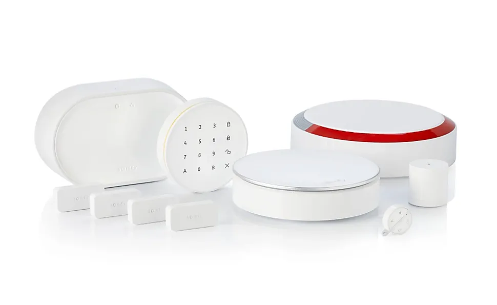 Système d'alarme Somfy Home Alarm Advanced Max 1875254 + Caméra de surveillance intérieure Somfy