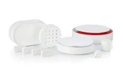 Système d'alarme Somfy Home Alarm Advanced Max 1875254 + Caméra extérieure Somfy avec sirène intégrée