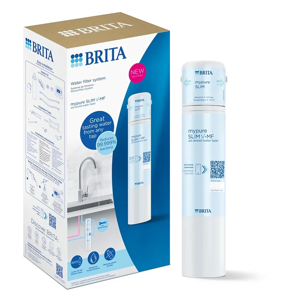 Système de filtration d'eau sous évier Brita Mypure SLIM V-MF