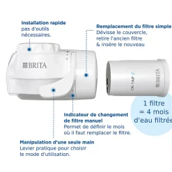 Système de filtration sur robinet Brita ON TAP V