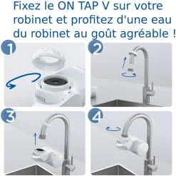 Système de filtration sur robinet Brita ON TAP V