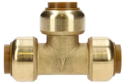 Té égal triple femelles TECTITE CLASSIC pour tube cuivre D14 - AALBERTS IPS - 4750563