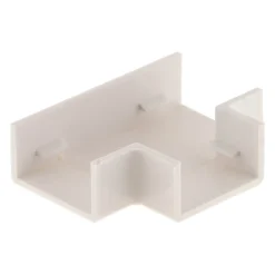 Té pour moulure - 20 x 10mm - Blanc - Zenitech