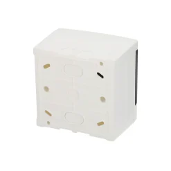 Tableau électrique apparent 4 modules blanc fumé IP44 avec rail DIN EDO777838