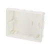 Tableau électrique encastré 8 modules blanc fumé IP44 avec rail DIN EDO777841