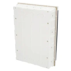 Tableau électrique encastré 36 modules 3x12 blanc fumé IP44 avec rail DIN EDO777849